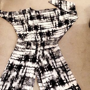 Tart Black/White Jumpsuit